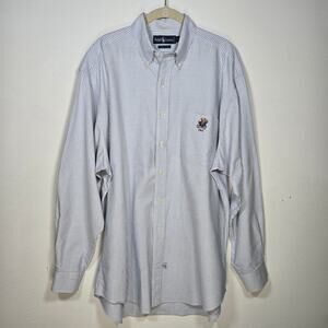 Ralph Lauren Vintage Button Down Men's Shirt. Size Large.
